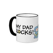 My Dad Rocks! Mugs