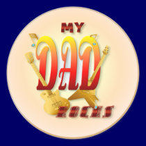 My Dad Rocks! Stickers stickers