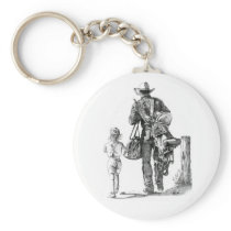 My Dad´s a Cowboy Key Chain