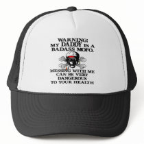 My Daddy Badass Mofo hats by WhiteTiger_LLC My Daddy Badass Mofo hats