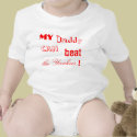 My daddy can beat the Yankees t-shirts by JessicaInSeattle My daddy can beat the Yankees t-shirts