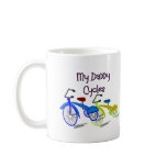 My Daddy Cycles--Kids Biking T-shirts Coffee Mugs