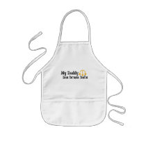 My Daddy has Brass Balls aprons by MendiSue My Daddy has Brass Balls aprons