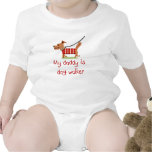 My Daddy is a Dog Walker Onesie T Shirts