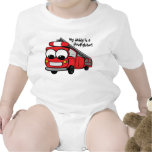 My daddy is a firefighter - baby romper