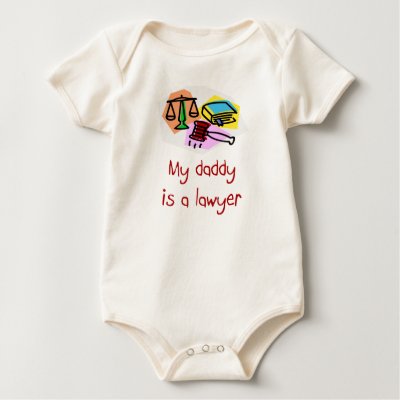 My Daddy is a Lawyer  Shirts by babytshirts