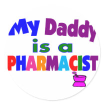 "My daddy is a pharmacist" gifts for kids stickers by JustKids123 "My daddy is a pharmacist" gifts for kids stickers