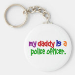 My Daddy Is A Police Officer 1 (Primary) Keychain