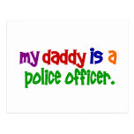 My Daddy Is A Police Officer 1 (Primary) Postcard