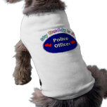 My Daddy Is A Police Officer Dog Tee