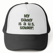 My Daddy is a US Soldier Tshirts and Gifts Hat