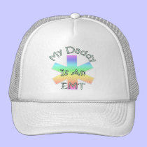 My Daddy Is an EMT hats