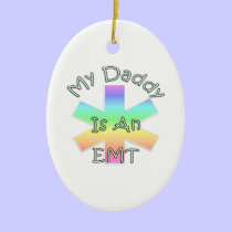 My Daddy Is an EMT ornaments