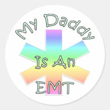 My Daddy Is an EMT Sticker