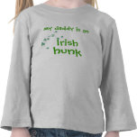 My daddy is an Irish Hunk Cute Kids Shirt