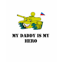 My Daddy is My Hero t-shirts