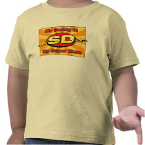 My Daddy is My Super Hero t-shirts by artladymanor My Daddy is My Super Hero t-shirts