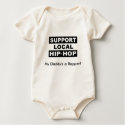My Daddy's a Rapper! t-shirts