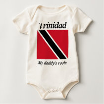 My daddy's roots trinidad kids t-shirts