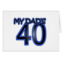 My Dad's 40 Cards