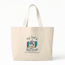 My Dad's a 4RV Author Canvas Bags