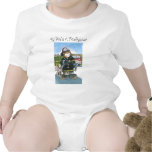 My Dad's A Firefighter - Onesie Baby Bodysuits