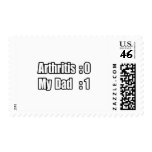 My Dad's Beating Arthritis Postage Stamps
