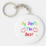 My Dad's The Best Key Chain
