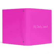 My Daily Journal binders
