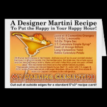 My Darling Clementini Martin Recipe Cards cards