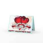 My Darling Valentine  Card by Mojisola A Gbadamosi