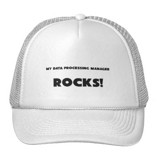 MY Data Processing Manager ROCKS! Mesh Hats