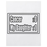 My Daughter Beat Cancer (Scoreboard) flyers