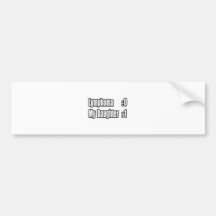 My Daughter Beat Lymphoma (Scoreboard) Bumper Stickers