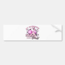 My Daughter Fights Like A Girl Bumper Sticker