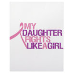 my daughter fights like a girl letterhead