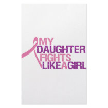 my daughter fights like a girl stationery