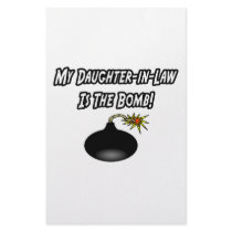My Daughter-In-Law Is The Bomb stationery