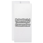 My Daughter Is A Counselor Full Color Rack Card