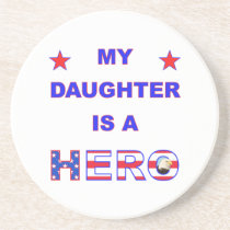 My Daughter Is A Hero Coaster
