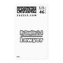 My Daughter Is A Lawyer Postage Stamps