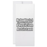 My Daughter Is A Physician Assistant Rack Card Template