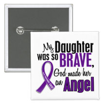 My Daughter Is An Angel Pancreatic Cancer Pins