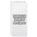My Daughter Is An Interior Designer Rack Card Template