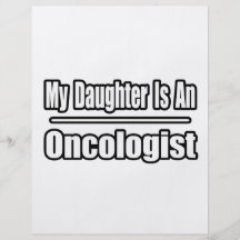 My Daughter Is An Oncologist Personalized Flyer