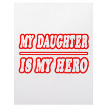 My Daughter Is My Hero letterhead by Daughter_Shirts My Daughter Is My Hero letterhead