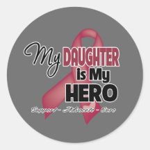 My Daughter is My Hero - Multiple Myeloma Sticker