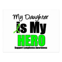 My Daughter is My Hero Post Card