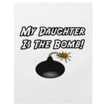 My Daughter Is The Bomb Custom Flyer