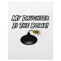 My Daughter Is The Bomb letterhead by Daughter_Shirts My Daughter Is The Bomb letterhead